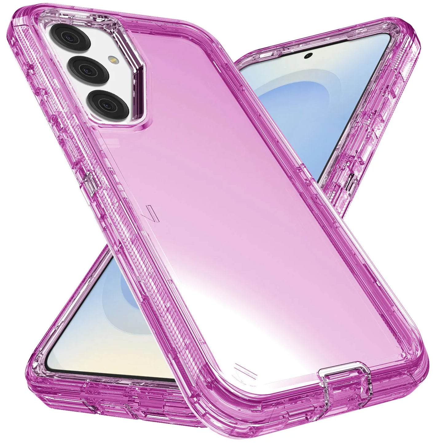 For Samsung Galaxy S25 /S25 Plus/ S25 Ultra 5G Phone Case Hybrid Rugged Shockproof Protective Heavy Duty Transparent Clear Cover