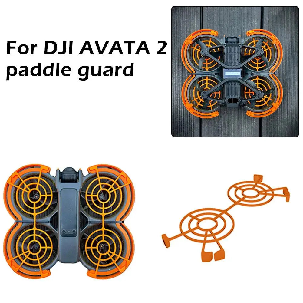 For dji Avata 2 Propeller Guard Bumper Impact Protectors Anti-collision Bumpers Propeller Protection Guard Drone Access