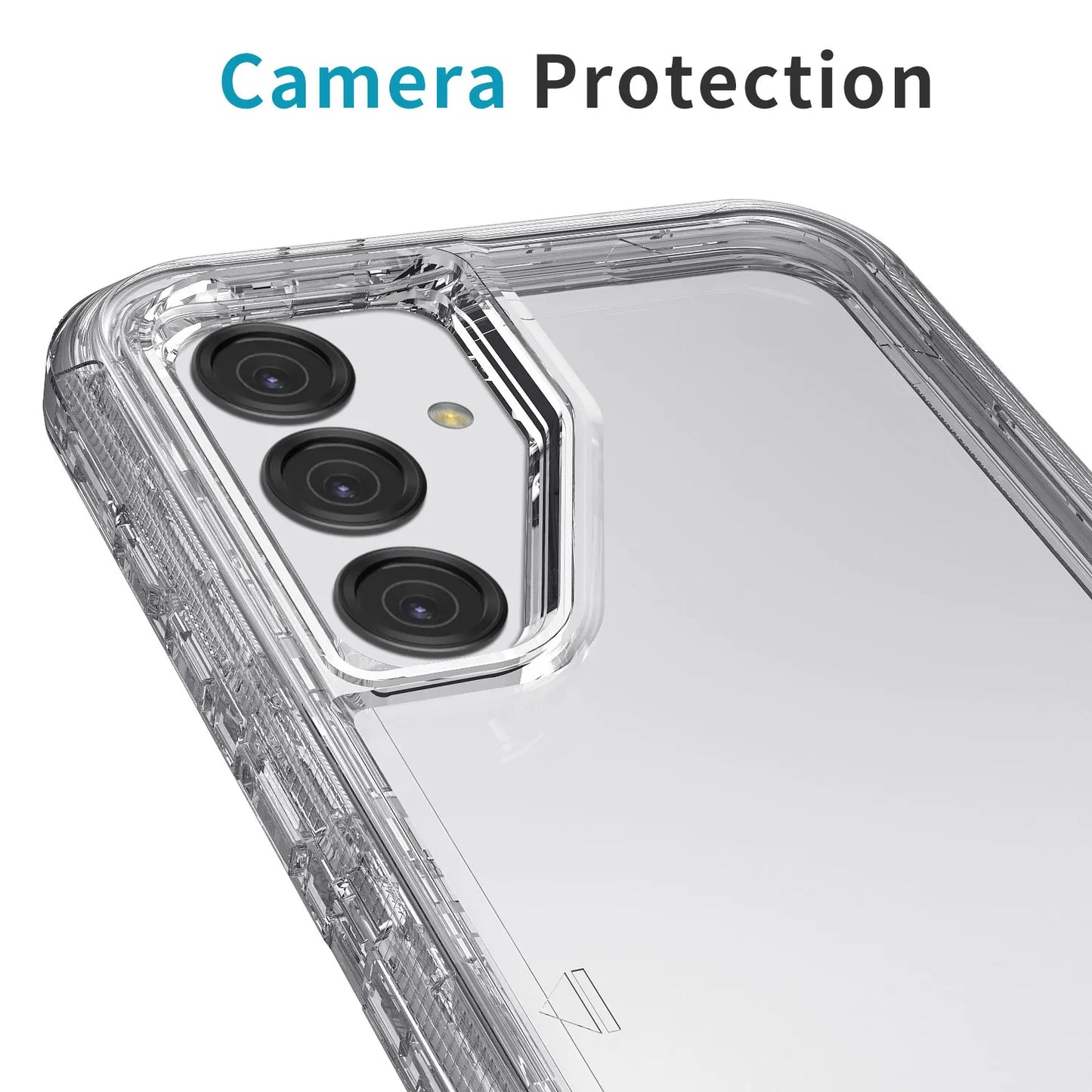 For Samsung Galaxy S25 /S25 Plus/ S25 Ultra 5G Phone Case Hybrid Rugged Shockproof Protective Heavy Duty Transparent Clear Cover