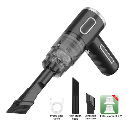 BELIBUY Vacuum Cleaner – Car, Portable Wireless, Mini Powerful Cleaner