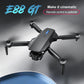 Black E88E99 GT Lighting Big Screen Control Mini Drone Dual Camera Optical Flow Fixed Height HD Aerial Photography Quadcopter