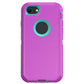 Purple Phone Case For iPhone 8/iPhone 8 Plus Heavy Duty Shockproof Protective Rugged 3-Layers Hard Cover