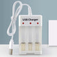 Rechargeable AA Battery Smart Charger Lithium Battery Charger Battery Charger Battery Charging Station Batteries USB Charger