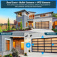 FUERS 5K Dual Lens IP Camera - 10MP, Auto Tracking, Outdoor WiFi CCTV