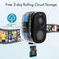 HEIYOUCAM 2K Wireless Outdoor Camera – Battery, Night Vision, Alexa, Black
