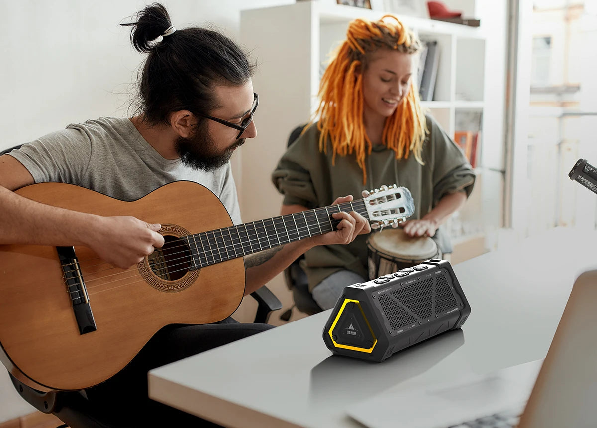 MLOVE P3 Bluetooth Speaker – Outdoor, 40W, RGB Light, Stereo Sound