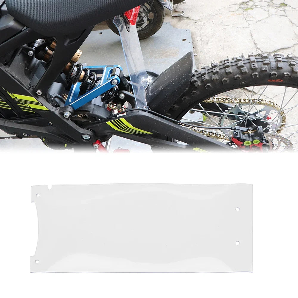 Motorcycle Rear Shock Absorption Mud Guard Rear Shock-absorbing Dust Cover Fender For Sur-Ron Surron Light Bee Segway X260