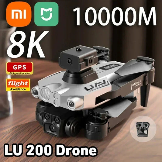 Xiaomi MIJIA LU200 UAV 8K Professional HD Camera Drone WIFI Optical Localization Obstacle Avoidance Drone Remote Control Toys