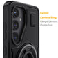 For Samsung Galaxy S25 S25 Plus S25 Ultra 5G Phone Case Hybrid Shockproof Double Ring Kickstand Rugged Cover Black