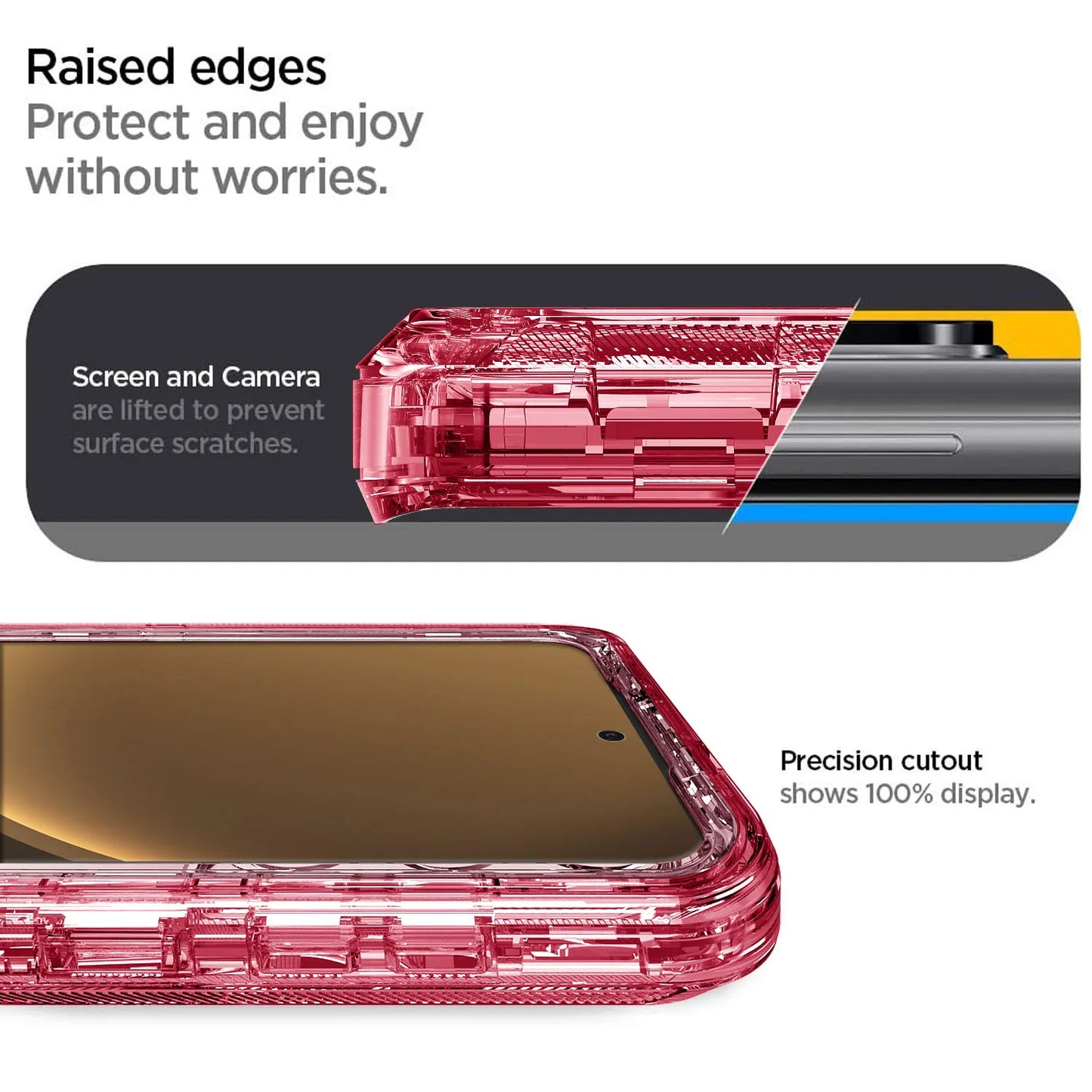 For Samsung Galaxy S23 S23 Plus S23 Ultra Crystal Clear Phone Case Shockproof Cover And 2pcs Tempered Glass Screen Protectors