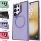For Samsung Galaxy S23 S23 Plus S23 Ultra 5G Rugged Phone Case Shockproof Kickstand Holder Heavy Duty Protective Cover