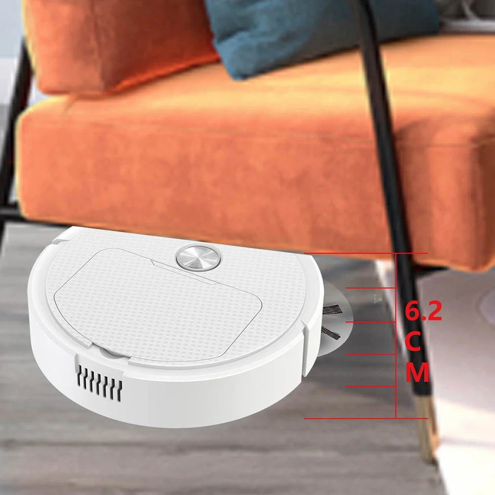 Smart Sweeping Robot - 3-in-1 Mini Vac, Wireless Cleaner, Home Use