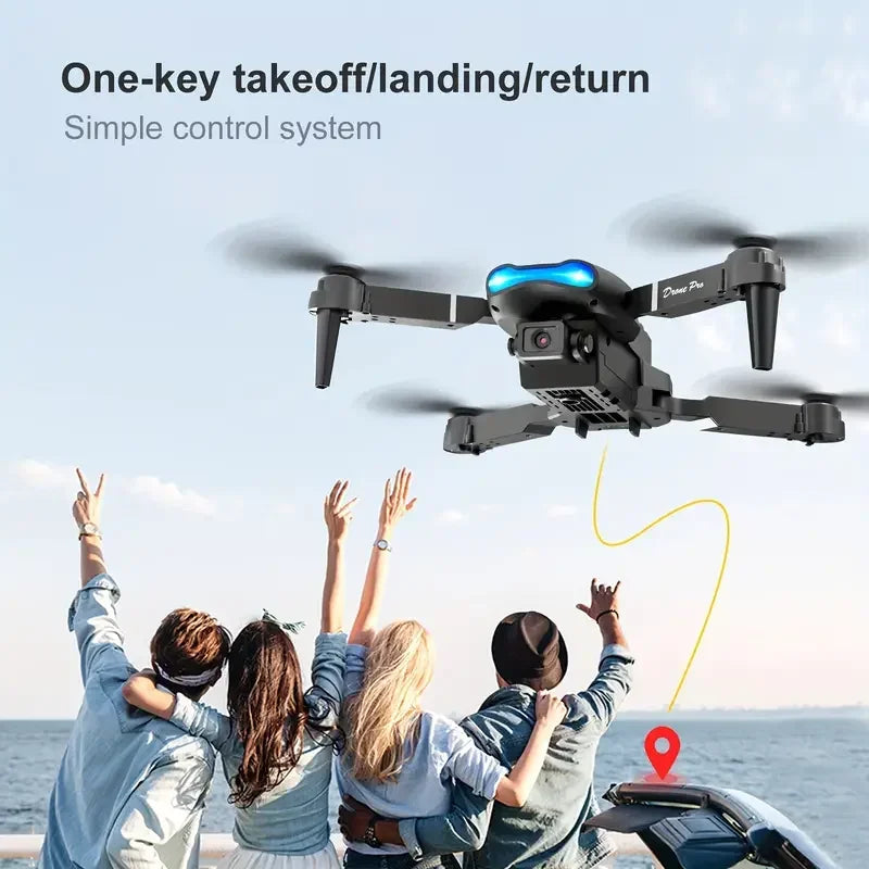 E99Pro RC Drone – 4K Professional – 1080P HD Camera, WiFi FPV, Gift Toy