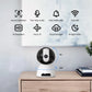 Vsmahome 3MP Indoor Security Camera – 2K HD, Alexa, 2-Way Audio