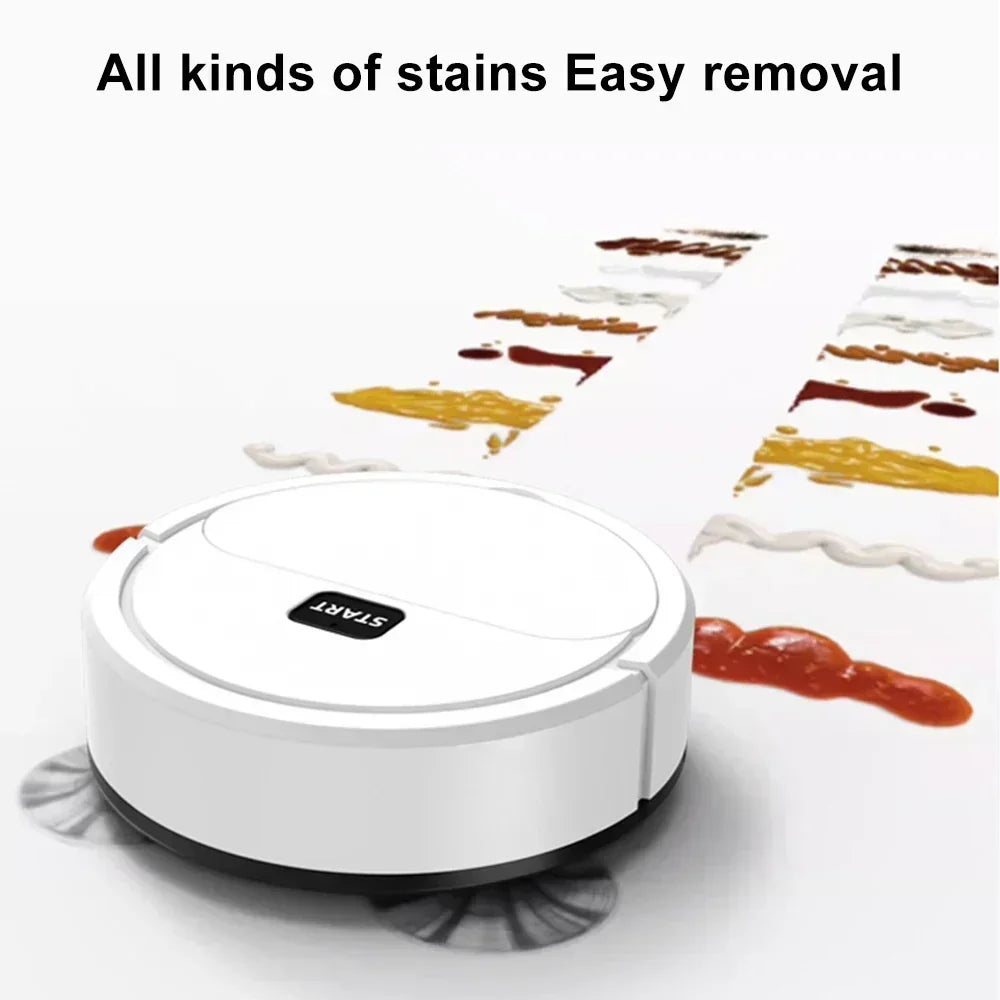Sweeping Robot - 3-in-1 Intelligent Mop, Vacuum Cleaner, Air Duster