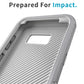 For Samsung Galaxy S8 S8 Plus Rugged Phone Case Shockproof Cover And 2pcs Tempered Glass Screen Protectors Case Friendly Clear