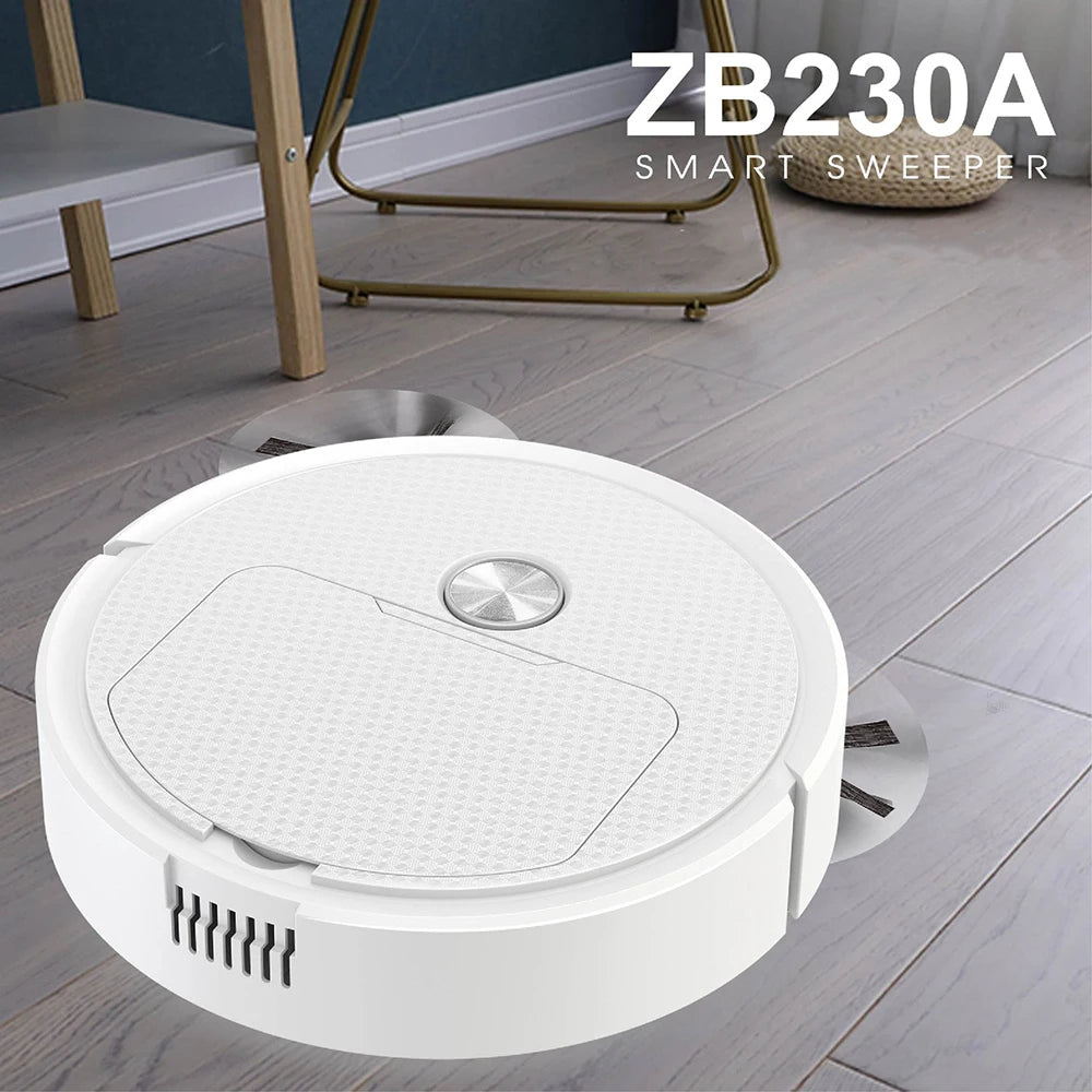Smart Sweeping Robot - 3-in-1 Mini Vac, Wireless Cleaner, Home Use