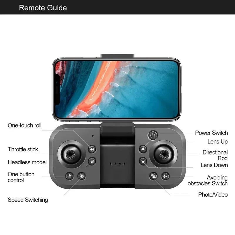 Mijia S2S 8K Drone 5G GPS Profesional HD Aerial Photography Dual-Camera Omnidirectional Obstacle Brushless Avoidance Quadrotor