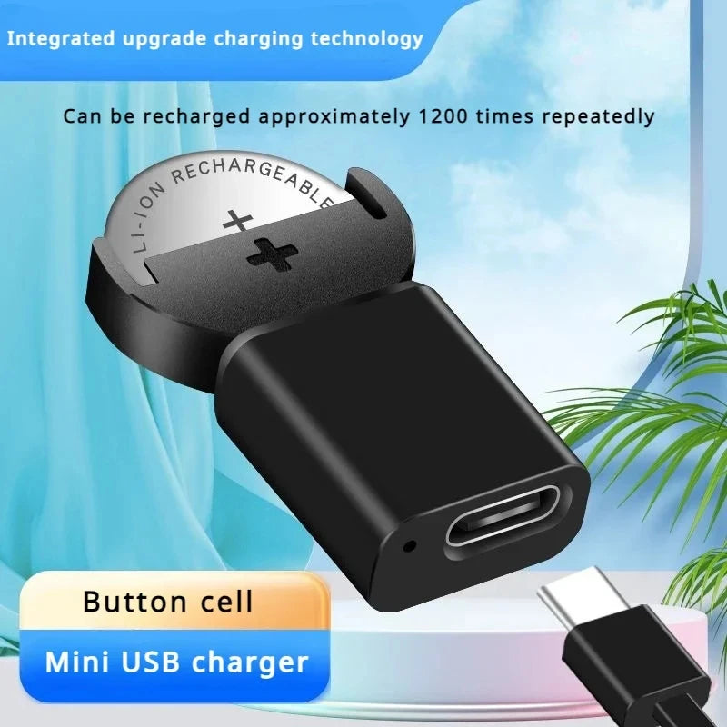 Type-c Lithium Coin Charger Widely Charging for LIR2032 LIR1632 LIR2025 LIR2016 LIR2032H Batteries Long-Lasting