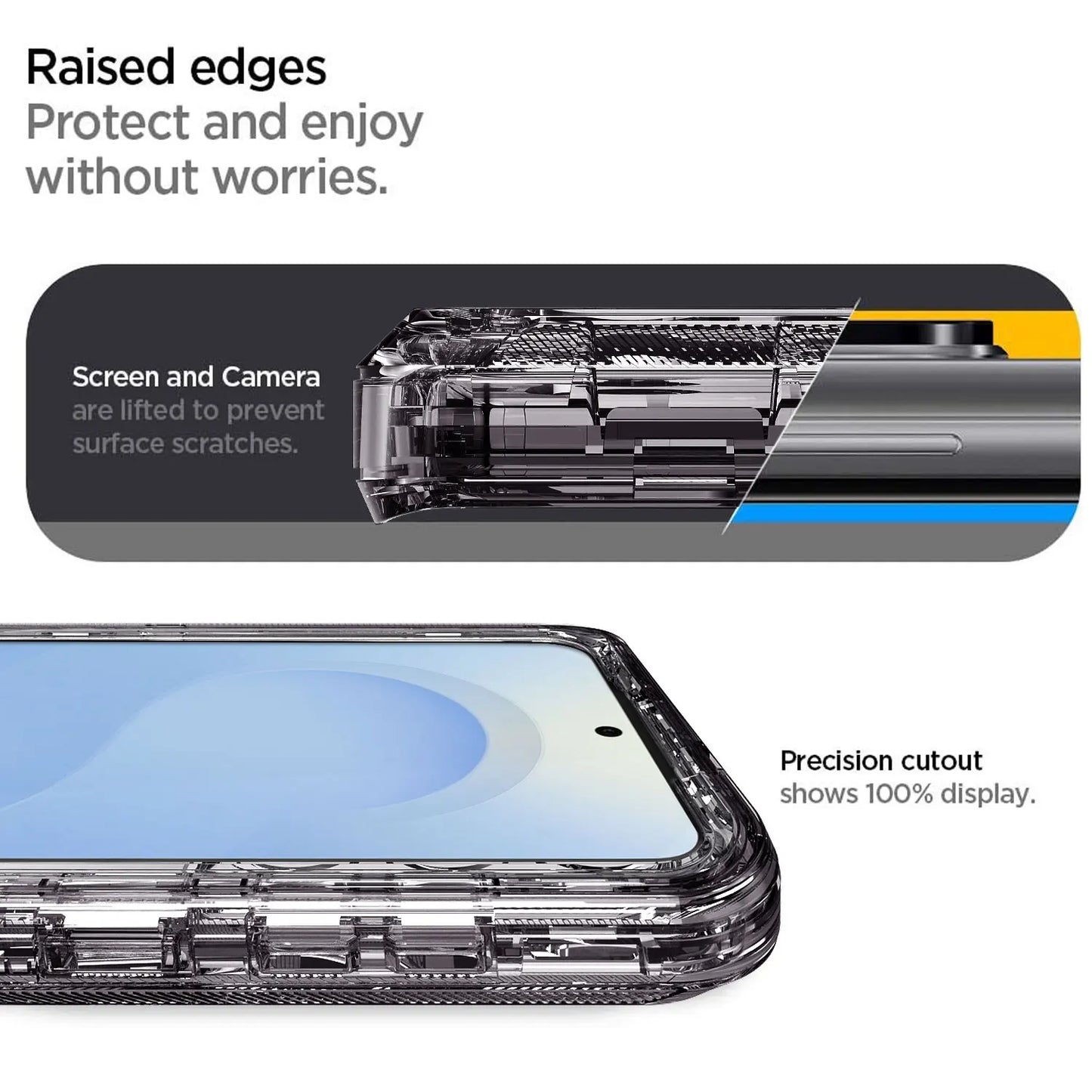 For Samsung Galaxy S25 /S25 Plus/ S25 Ultra 5G Phone Case Hybrid Rugged Shockproof Protective Heavy Duty Transparent Clear Cover
