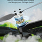 M8 PRO Drone – Brushless Motor, 2 Batteries, HD Camera, 360° Rolling, Black