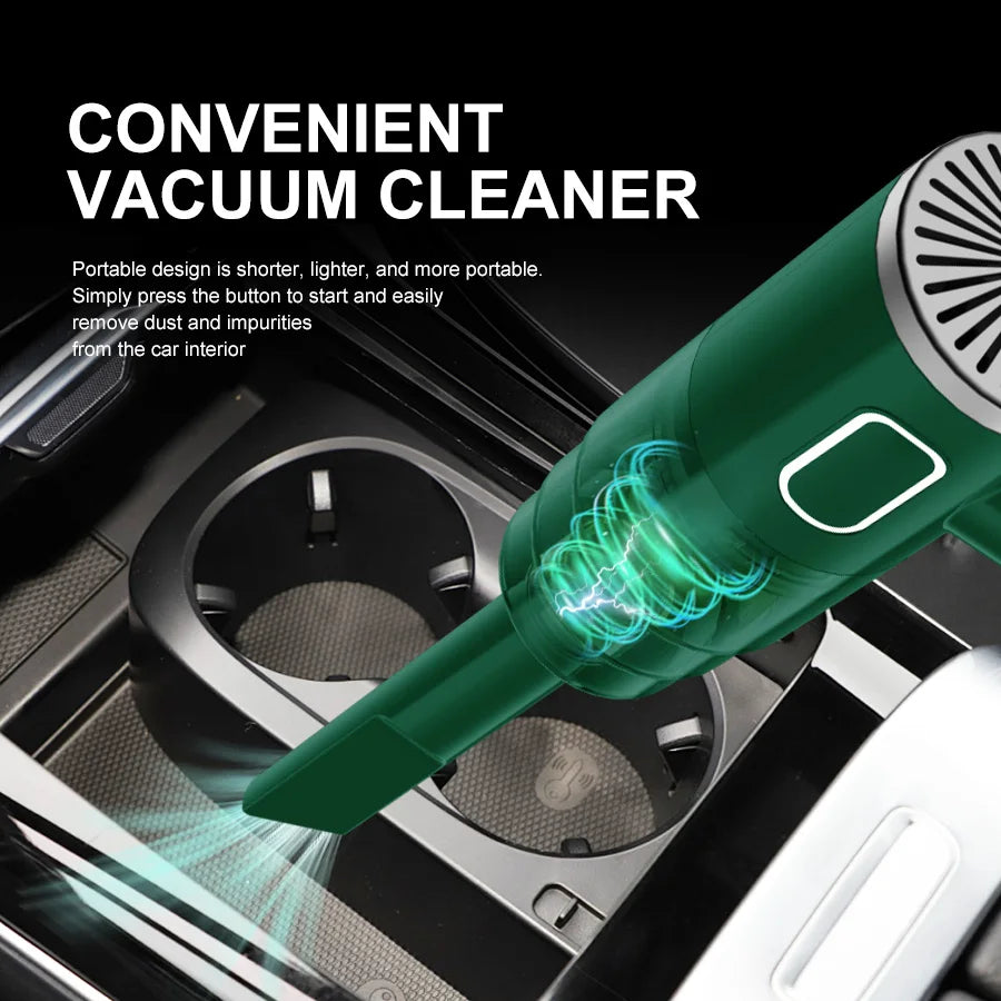 BELIBUY Vacuum Cleaner – Car, Portable Wireless, Mini Powerful Cleaner