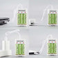 Rechargeable AA Battery Smart Charger Lithium Battery Charger Battery Charger Battery Charging Station Batteries USB Charger