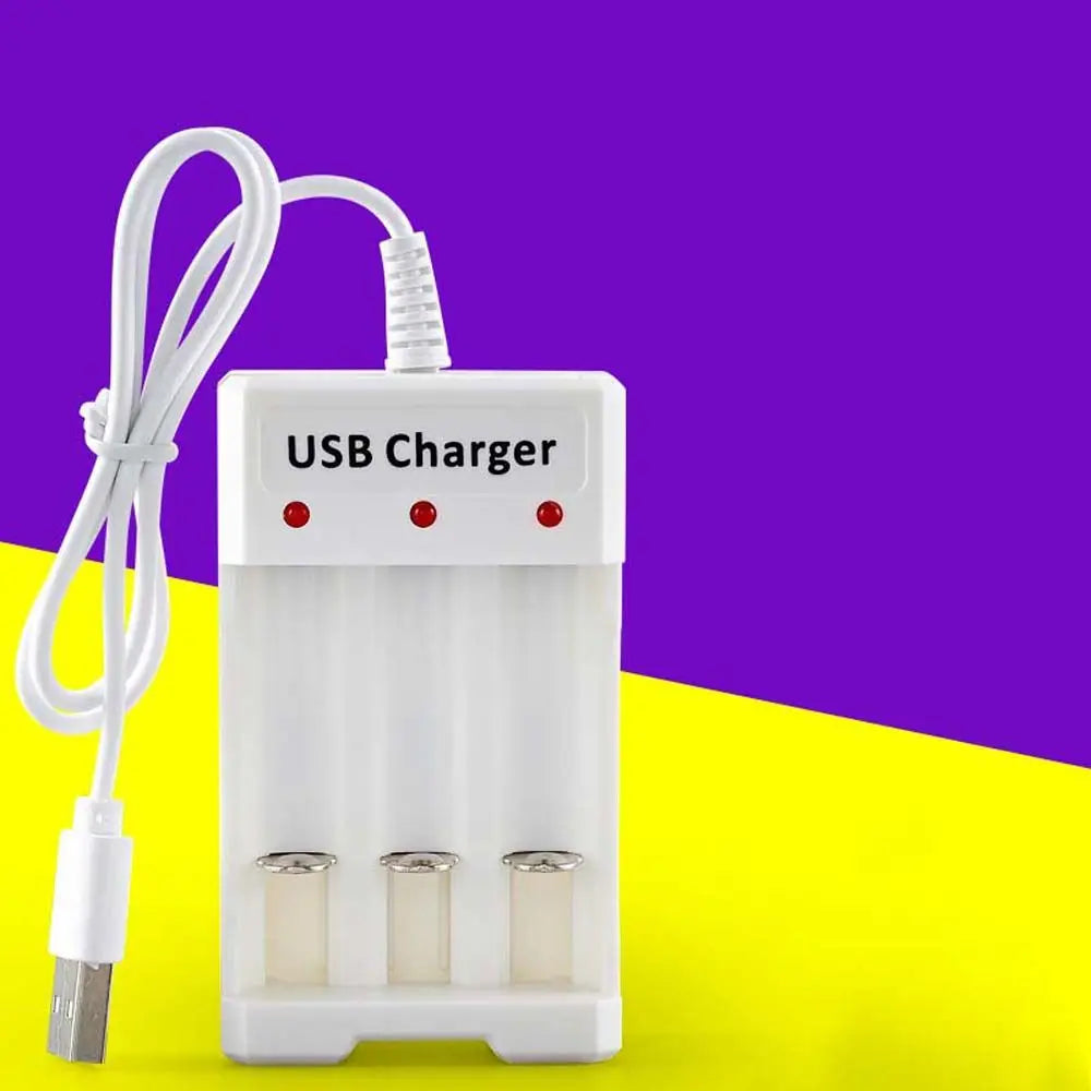 Rechargeable AA Battery Smart Charger Lithium Battery Charger Battery Charger Battery Charging Station Batteries USB Charger