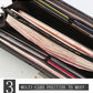 Fashion Men's Long Wallet Zipper Handbag Men's Money Clip Business Casual Large Capacity Soft Leather ID Card Wallet Phone Case