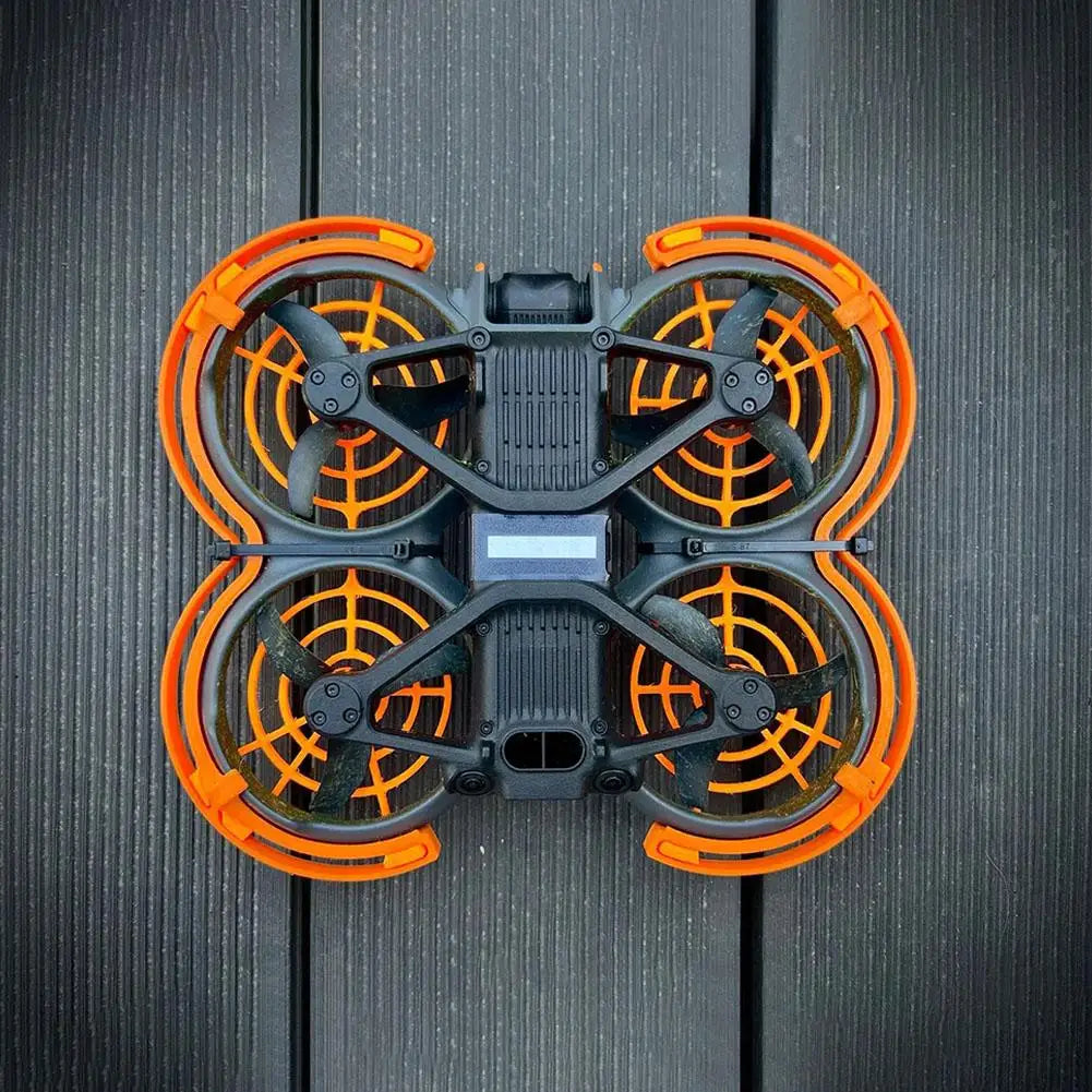 For dji Avata 2 Propeller Guard Bumper Impact Protectors Anti-collision Bumpers Propeller Protection Guard Drone Access