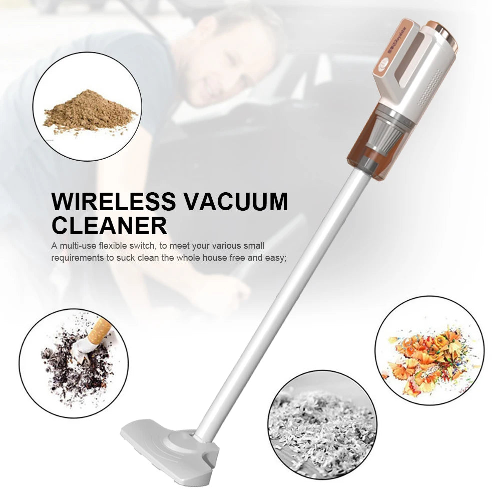 Portable Dust Buster Vacuum - 35500RPM, 13000Pa, Handheld Cleaner