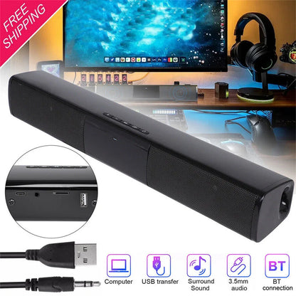 Home Theater Sound System – Bluetooth, Wired/Wireless, Bass Speaker