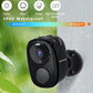 HEIYOUCAM 2K Wireless Outdoor Camera – Battery, Night Vision, Alexa, Black