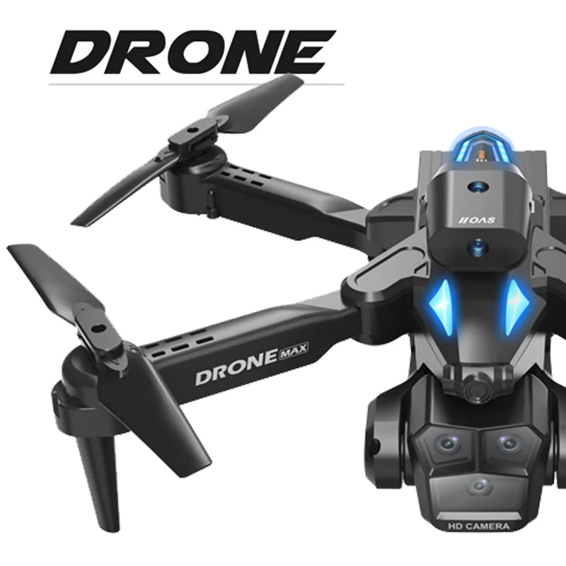 C10 Drone – HD Light Flow,Foldable, Gesture Photography, Black