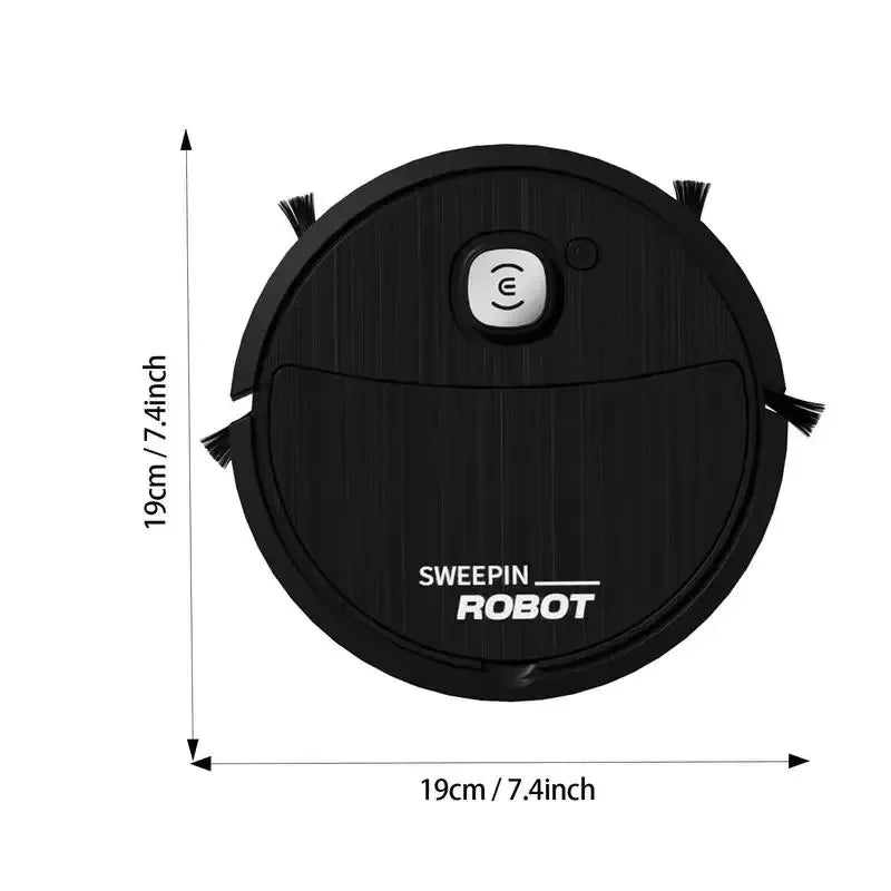 Robot Cleaner - 3-in-1 Sweeping, Mopping, Suction, Mini Electric Vac
