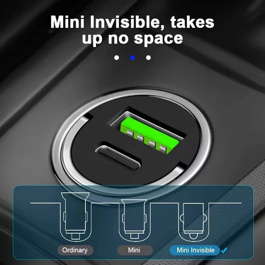 Car Charger Fast Charge  Electrical Adapter
