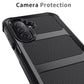 For Samsung Galaxy A06 A16 A26 A36 A56 Phone Case Rugged Shockproof Heavy Duty Protective Dual Layers Cover Black