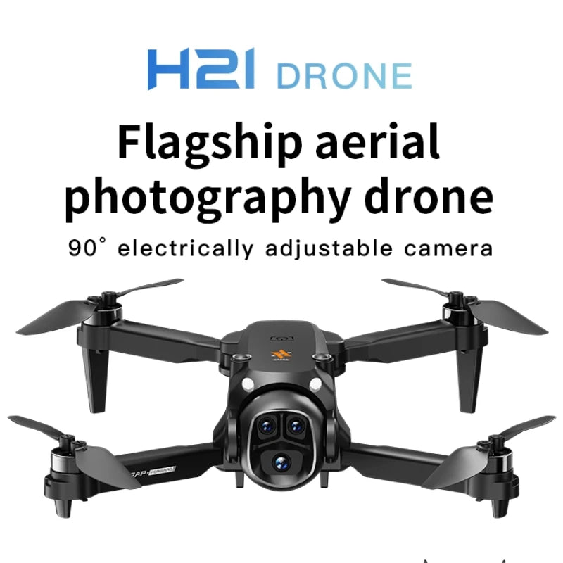 XIAOMI H21 Drone 8K HD RC 20000M Professinal Dual Camera Brushless Optical Flow GPS Obstacle Avoidance Foldable Quadcopter Toys