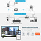 FUERS 5K Dual Lens IP Camera - 10MP, Auto Tracking, Outdoor WiFi CCTV