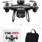 CS8 MINI FPV Drone – 4K HD Dual Cam, Obstacle Avoidance, Beginner, Black