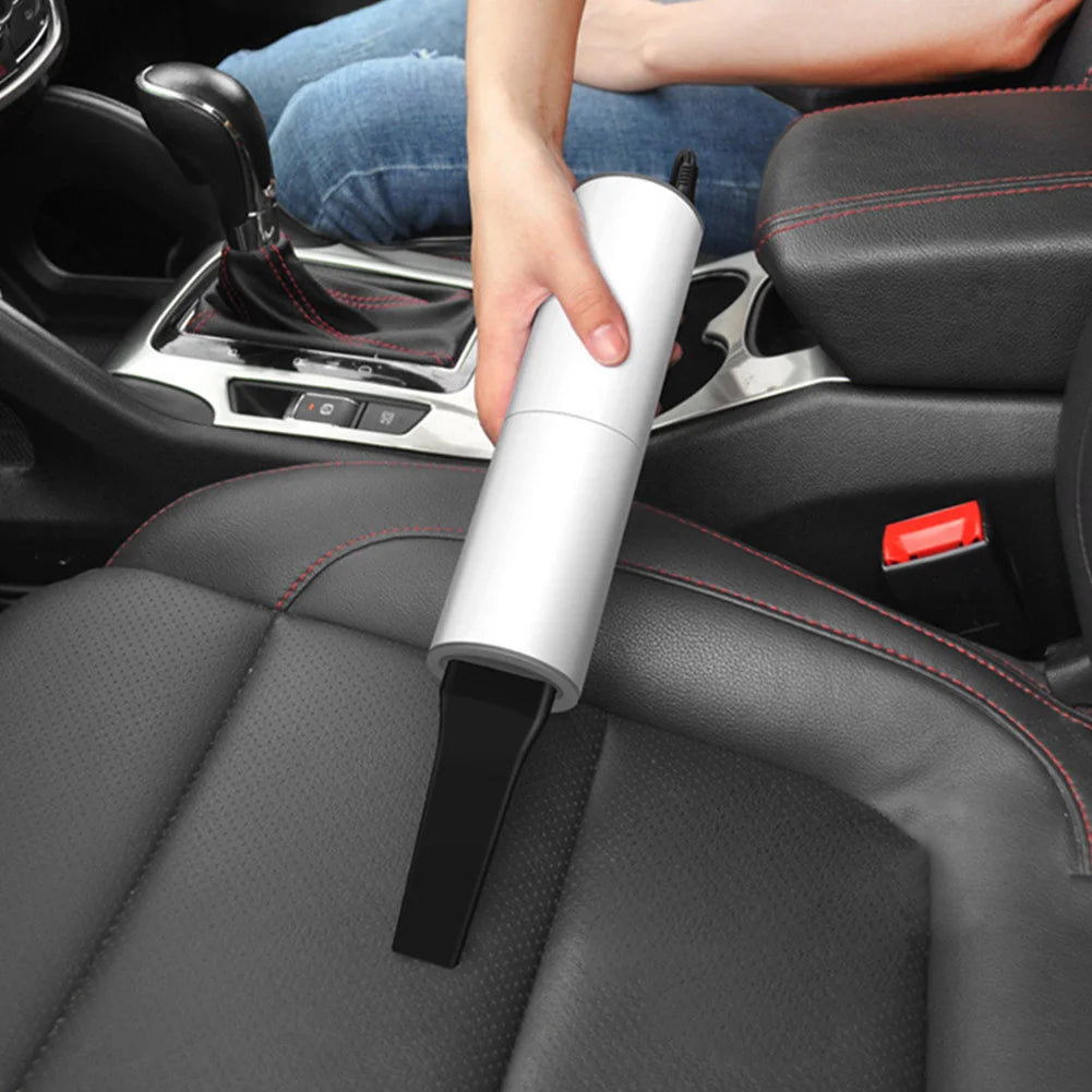 Portable Handheld Mini Vacuum Cleaner - 120W, Car Charger, Wireless