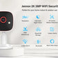 Jennov 2K Outdoor WiFi Camera – 3MP HD, 5GHz/2.4GHz, AI, Color Night Vision