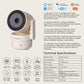 MOES 4MP Smart Indoor Camera – WiFi, Pan/Tilt, Night Vision, Alexa, Tuya