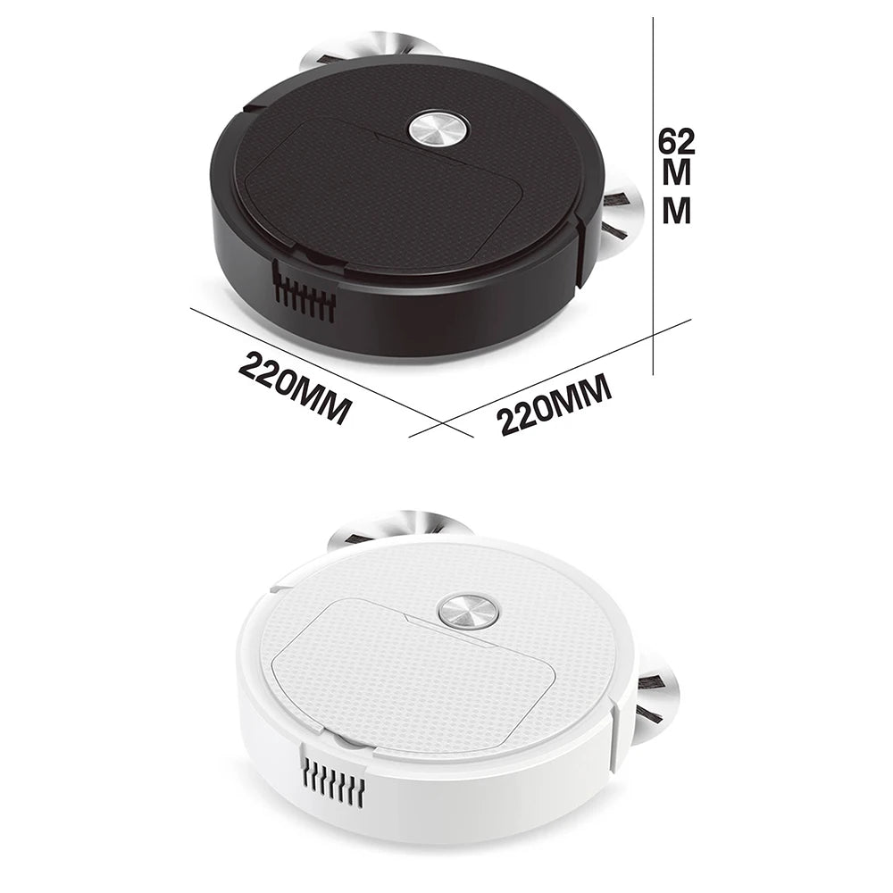 Smart Sweeping Robot - 3-in-1 Mini Vac, Wireless Cleaner, Home Use