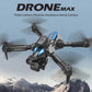 C10 Drone – HD Light Flow,Foldable, Gesture Photography, Black