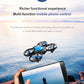 V8 New Mini Drone 4k profession HD 1080P Wide Angle Camera WiFi FPV RC Dron Height Keep Drones Helicopter Kids Toys 4DRC