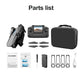 Black E88E99 GT Lighting Big Screen Control Mini Drone Dual Camera Optical Flow Fixed Height HD Aerial Photography Quadcopter