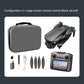 Black E88E99 GT Lighting Big Screen Control Mini Drone Dual Camera Optical Flow Fixed Height HD Aerial Photography Quadcopter