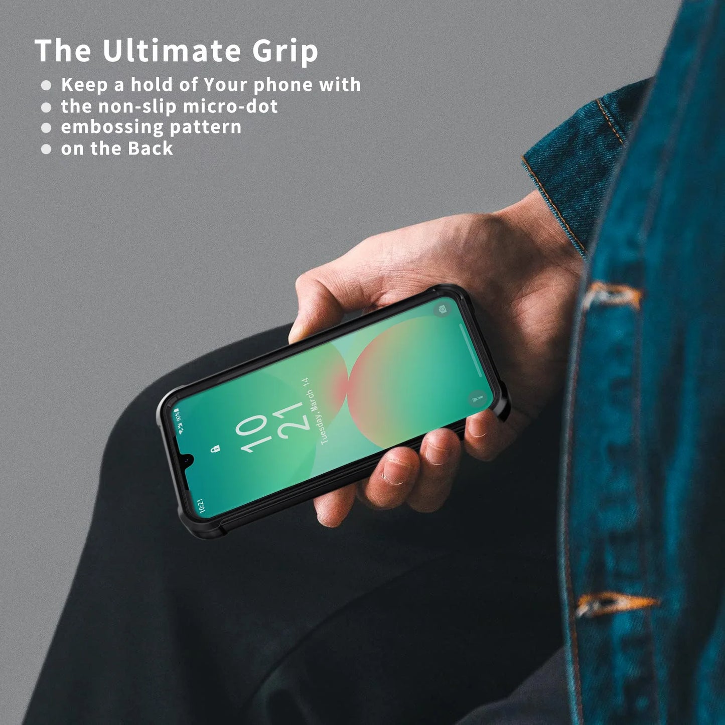 For Samsung Galaxy A06 A16 A26 A36 A56 Phone Case Rugged Shockproof Heavy Duty Protective Dual Layers Cover Black