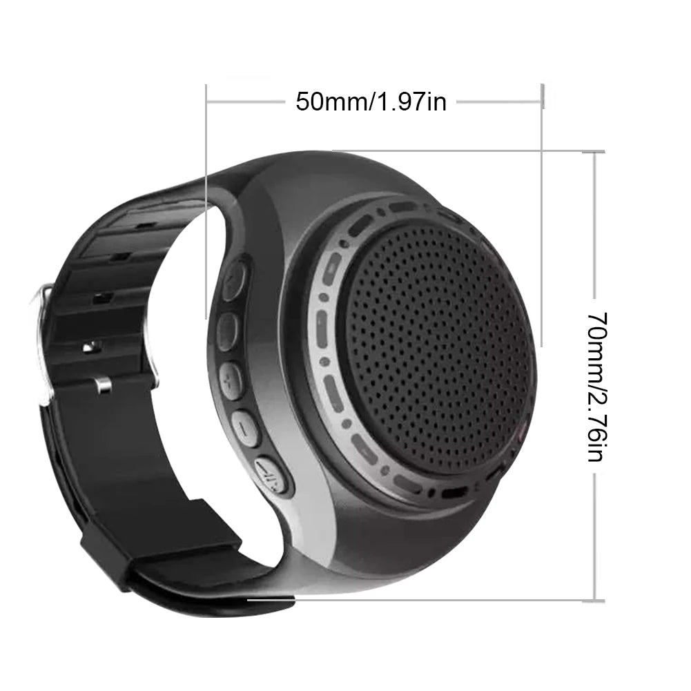 U6 Bluetooth Speaker – Wrist Watch, Portable, Mini Subwoofer, Wireless